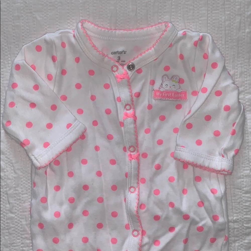 First Easter Baby Pajamas